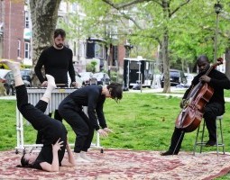 The Naked Stark Warps Time at Clark Park