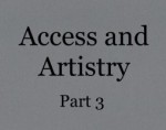 Access and Artistry: Part 3 - Audio Description